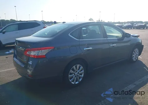 2014 Nissan Sentra Sv из США, поврежденный, VIN 3N1AB7AP0EY293949